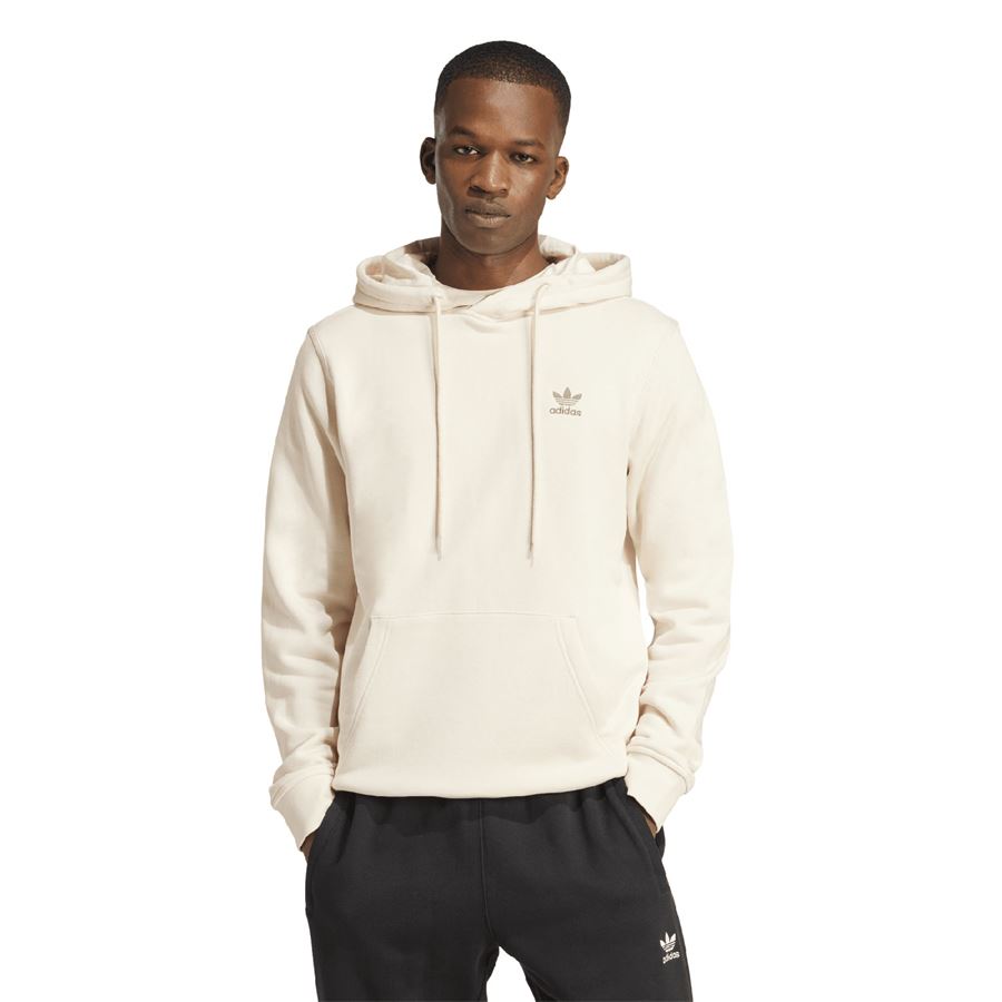 Hoodie Trefoil Essentials French Terry felpa con cappuccio da uomo Adidas | JD2408X